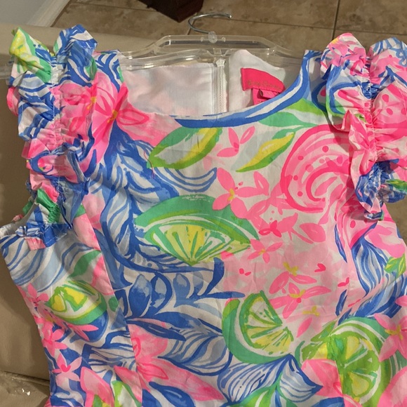 Lilly Pulitzer girls floral dress - Picture 3 of 4